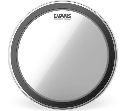 Evans 20" EMAD2 Clear
