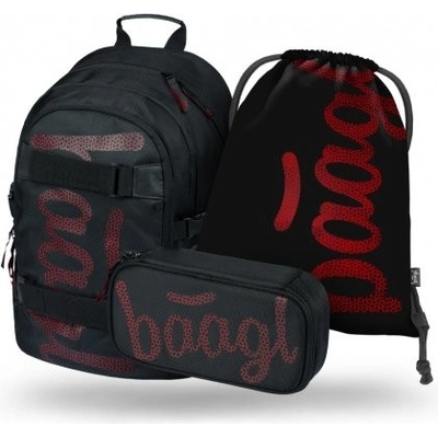 Baagl SET 3 Skate Red