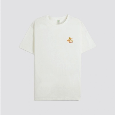 Cariuma T-Shirt Off Floral Surfboard White