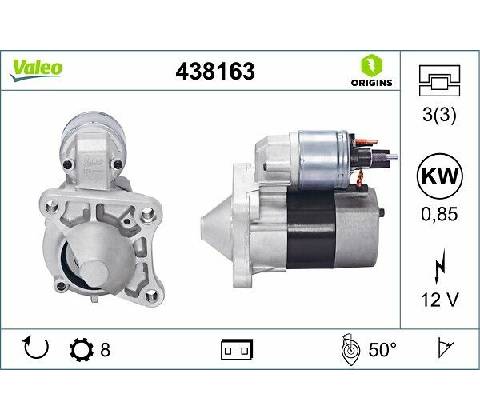 Startér VALEO 438163