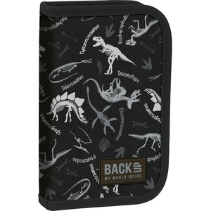 BackUP Несесер с пособия BackUp SW - Black Dinosaurs, 1 цип и 2 крила (88928)