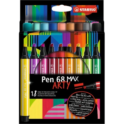 Stabilo Pen 68 Max 18ks Arty