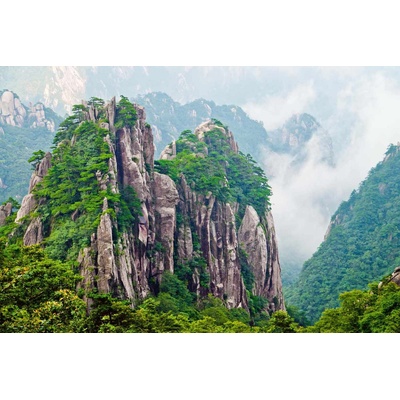 DIMEX ART Флизелинов фототапет жълти планини 375 x 250 см