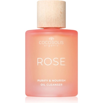 COCOSOLIS ROSE Purify & Nourish Oil Cleanser почистващо масло за лице с подхранващ ефект 50ml