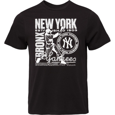 New Era New York Yankees MLB Distressed čierne biele