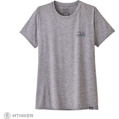 Patagonia Cap Cool Daily Graphic dámske tričko '73 skyline: feather grey