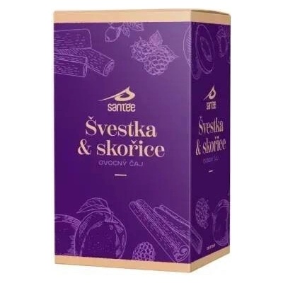 SANTÉE ŠVESTKA & SKOŘICE 20 sáčků