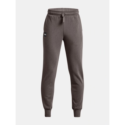 Under Armour Chlapčenské teplaky UA RIVAL FLEECE JOGGERS Hnedá
