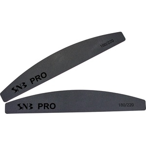 SNB Professional Тънка пила за нокти, мост, 180-220 grit, устойчива