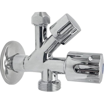 Bruckner - Комбиниран вентил лъскав хром (SH0300)