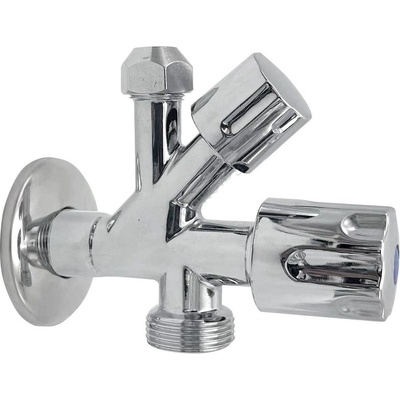 Bruckner - Комбиниран вентил лъскав хром (SH0300)