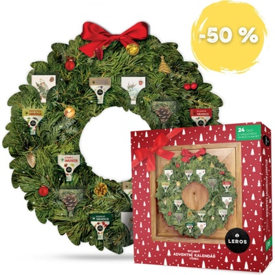 LEROS Bylinný adventní kalendář věnec 4 – Hledejceny.cz