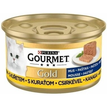 Gourmet GOLD losos a kura v omáčke 85 g
