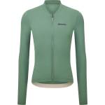 Santini Фланелка с дълъг ръкав за колоездене Santini Sensation L/S Jersey Cycling jersey - Verde Salvia - размер XL (056-3862-0216)