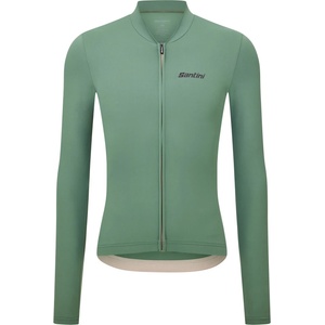 Santini Фланелка с дълъг ръкав за колоездене Santini Sensation L/S Jersey Cycling jersey - Verde Salvia - размер XL (056-3862-0216)