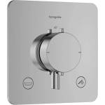 Hansgrohe Ecostat Comfort Q - Термостатичен смесител за вграждане, за 2 уреда, хром 33717000 (33717000)