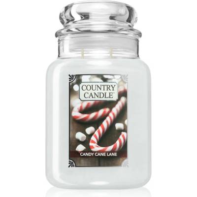 The Country Candle Company Candy Cane Lane ароматна свещ 680 гр
