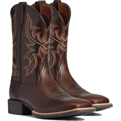 Ariat Cusco Westernové boty ® Sport Cow Country hnědá – Zboží Dáma