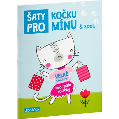 Šaty pro KOČKU MÍNU Kniha samolepek