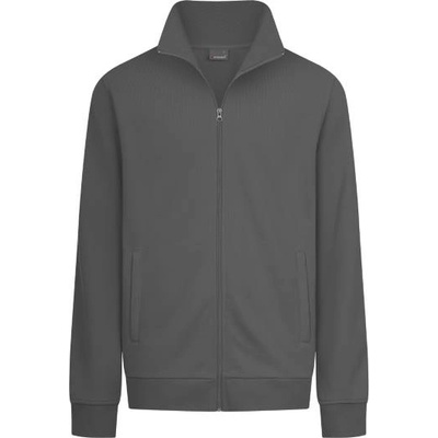 Promodoro 5290 / Мъжки суичър с цип - стоманено сив 5xl (40529065015)