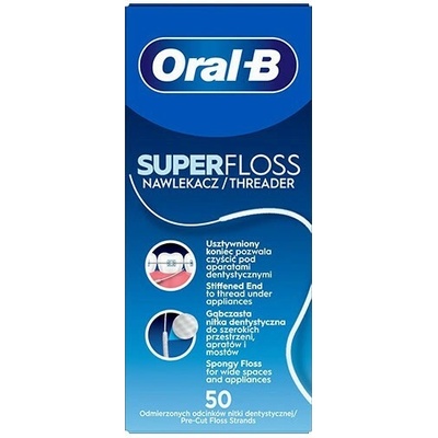Oral-B SuperFloss 50 ks 30 m
