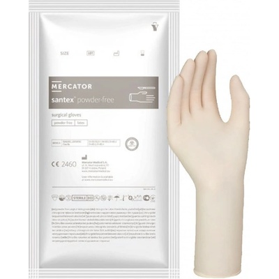 Mercator Medical Santex Powdered-Free natural Jednorázové latexové nepudrované tělové 2 ks