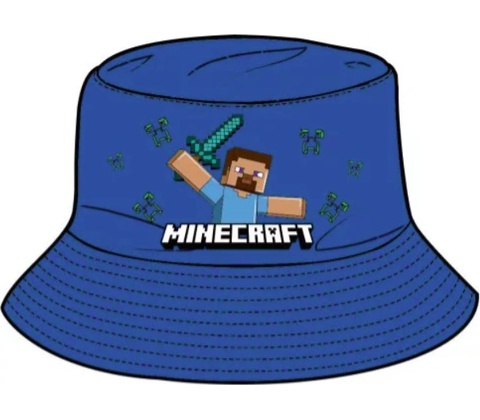 Minecraft Steve modrá