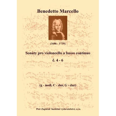 Marcello Benedetto Sonáty pro violoncello a basso continuo č. 4 6