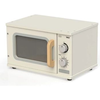 Image 1 of Bigjigs Toys - Образователна дървена микровълнова фурна