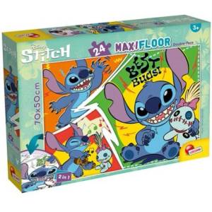 Lisciani Stitch пъзел макси двустранен 70x50 см 24 части (051173)