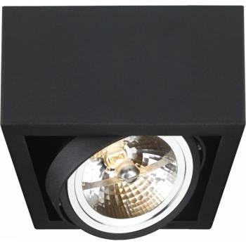 Kaspa Таванна лампа Cube 1 черна (70357102)