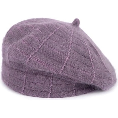 Art of Polo dámský baret Shaggy plum Purpurový cz23398s04