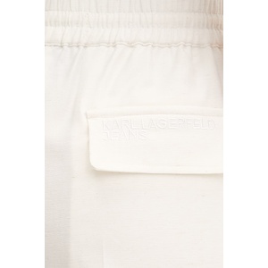 Karl Lagerfeld Jeans Къс панталон с лен (B2W10057) - answear - 148,62 лв
