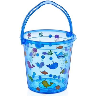 BabyJem Кофа за изплакване BabyJem - Синя, 14 L (399)