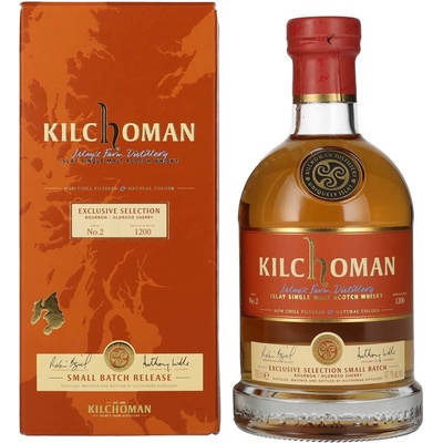 Kilchoman Islay Single Malt Whisky Bourbon Oloroso Sherry Small Batch 2 47,1% 0,7 l (kartón)