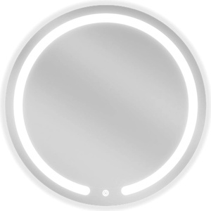 Mexen Rose LED осветлено кръгло банско огледало, 60 см, 6000K, против конденз (9810-060-060-611-00)