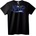 NOONEBRAND Тениска Никога няма да пораснa - 3XL, Black