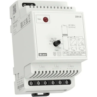 Analogový napájecí zdroj regulovatelný ZSR-30 ELKO EP 8594030331750