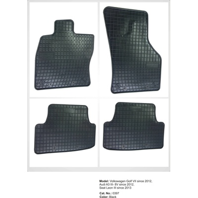 FroGum Гумени стелки Frogum за Audi A3 след 2012 година, VW Golf VII, Seat Leon 2012-2019, VW Golf VIII след 2019 г (pa 0397-51284)