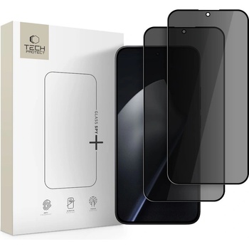 Tech-Protect 2x Стъклен протектор за Xiaomi 15T / 15T Pro от Tech-Protect Anti Spy Glass Pro+ - Privacy (5906302334681)