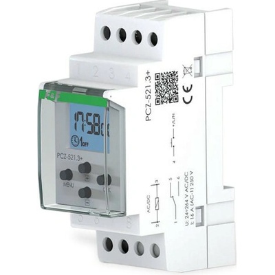 PCZ-521 PLUS - Digitální spínací hodiny, 230V, 16A, 1x NO/NC