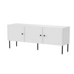 Cama MEBLE Cama RTV 3D шкаф PALAZZO BIS 151x40x60 бял мат (PALAZZO 400022)