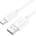 hoco. X88 USB A - Type C 3A кабел 1 м бял