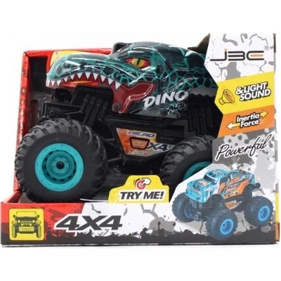 Alltoys Dino Autokola 4 x 4 zelené