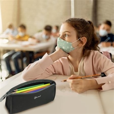 RAPESCO so zipsom antibakteriálny čierny