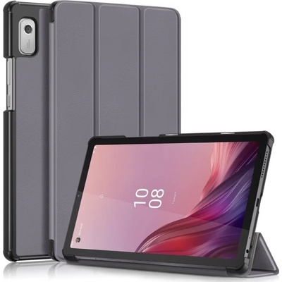 Vsetkonamobil 56636 LEATHER Zaklápací obal pre Lenovo Tab M9 šedý