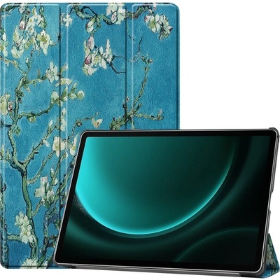 Vsetkonamobil 65794 ART Zaklápacie puzdro pre Samsung Galaxy Tab S9 FE+ APRICOT BLOSSOM