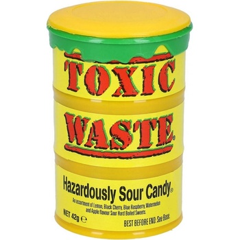 Toxic Waste Yellow Sour Candy 42 g