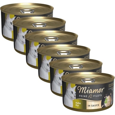 Miamor Feine Filets In Sauce с пиле 6 x 85 г