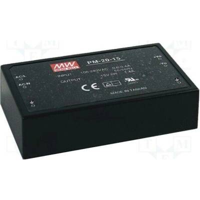 MEAN WELL PM-20-3.3 Napájecí zdroj: spínaný; modulový; 14,85W; 120÷370VDC; 85÷264VAC